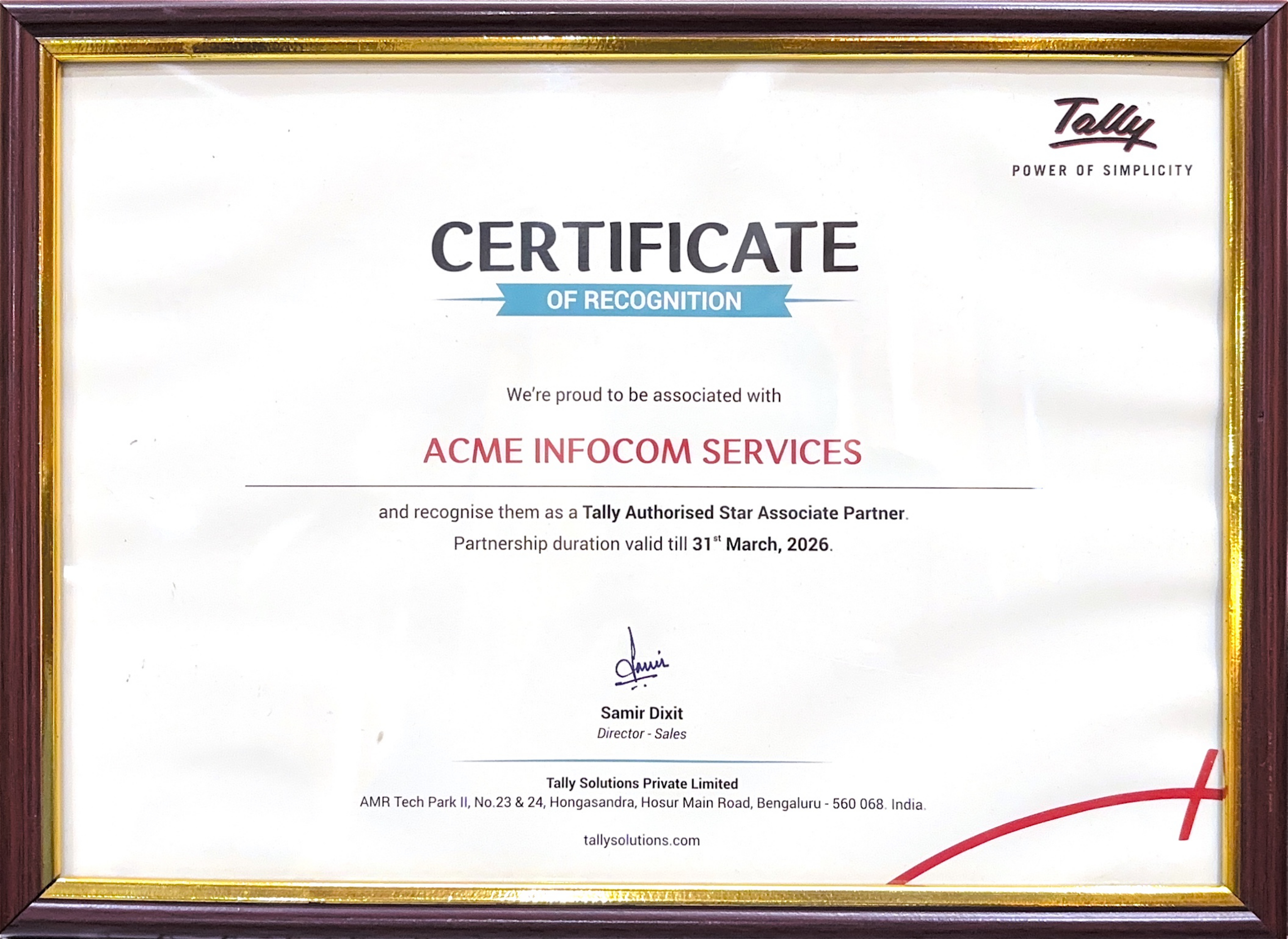Certificate 2
